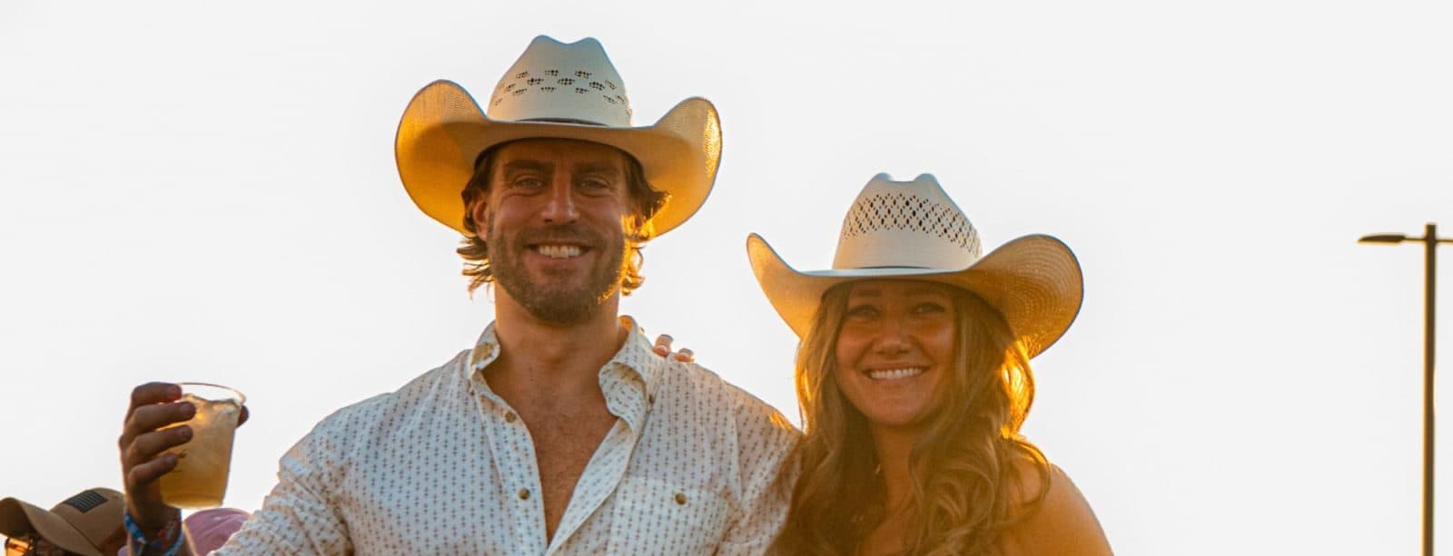 two people in cow boy hats