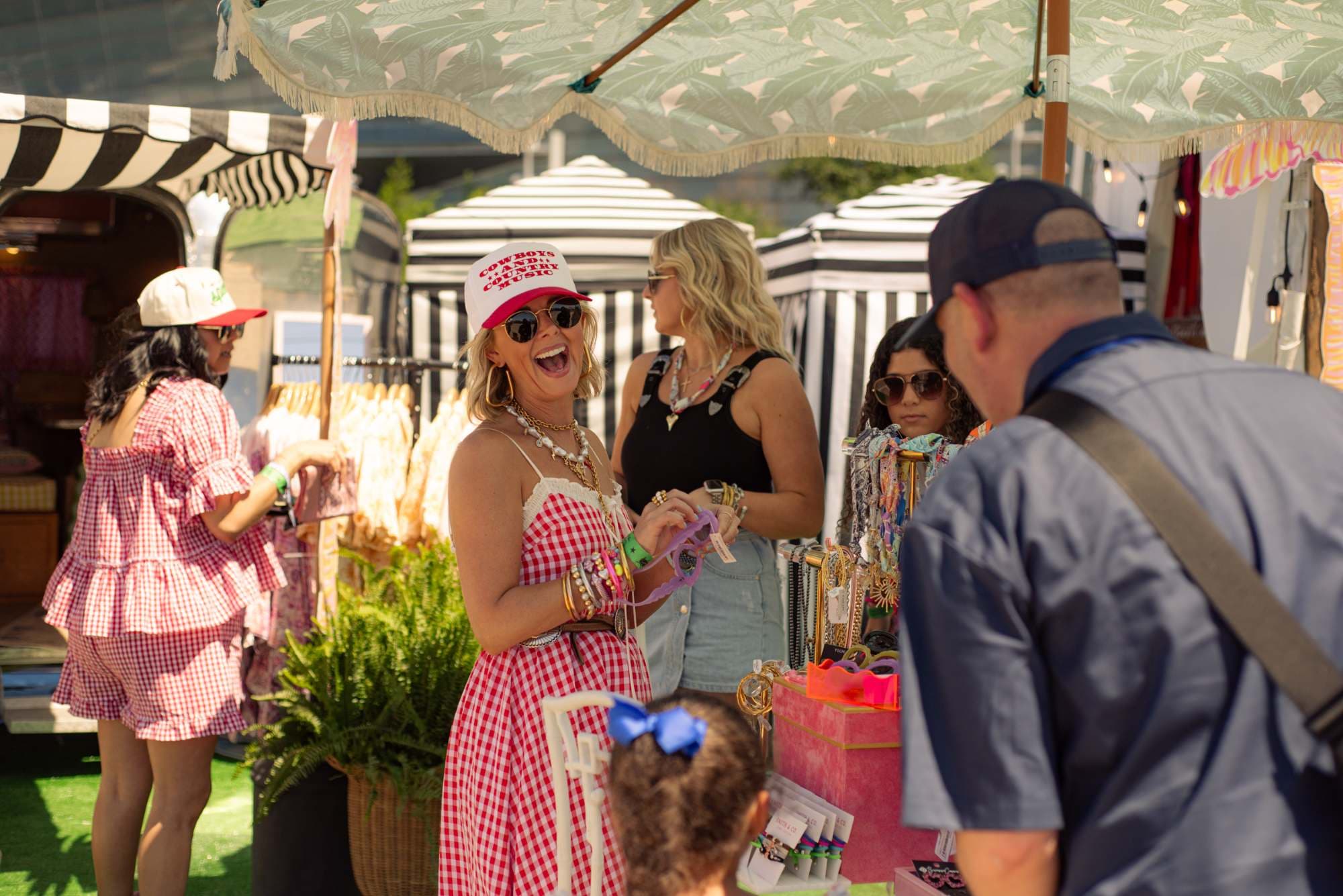 a lady shopping on rodeo drive