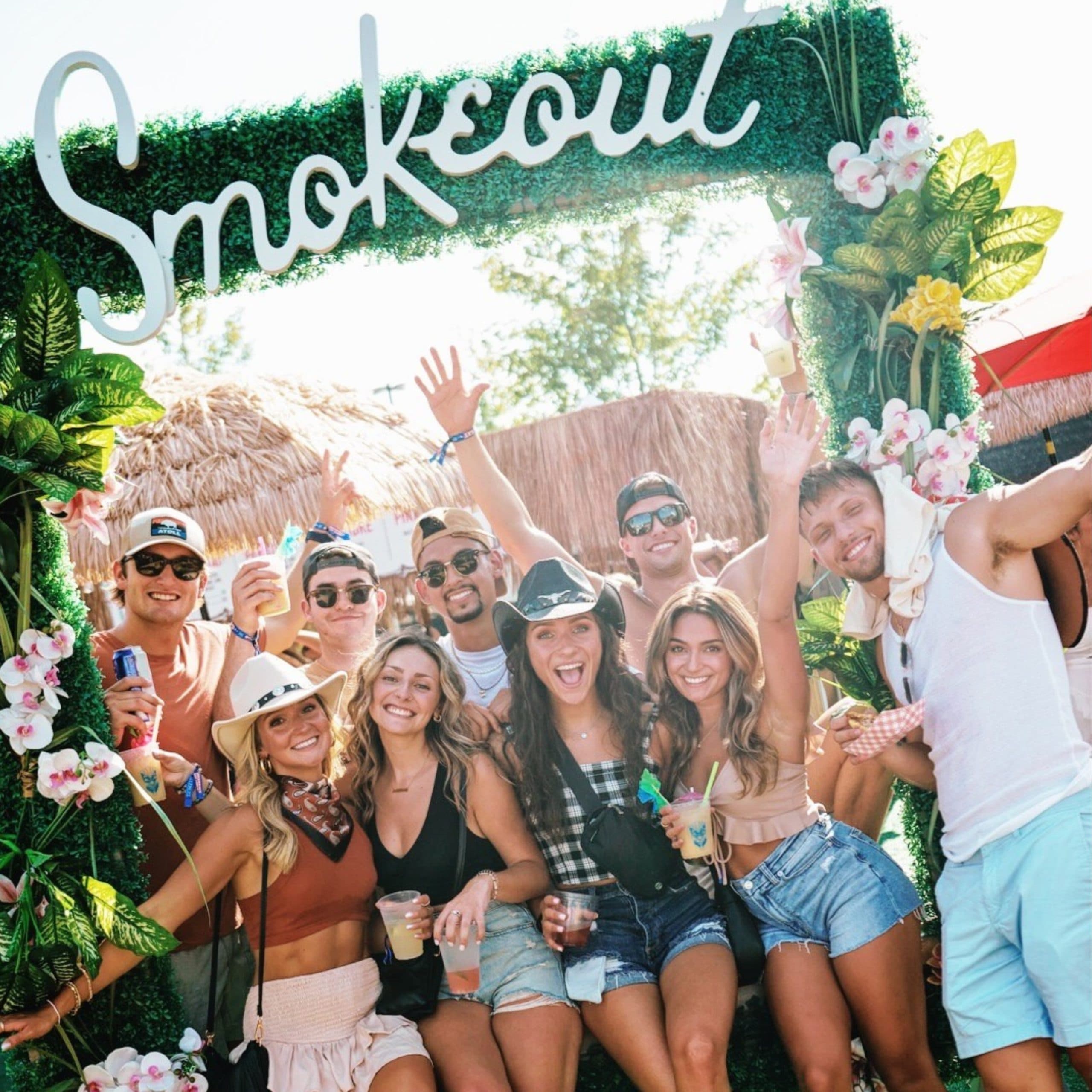 Group of people at lone star smokeout